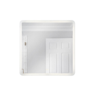 Chassis 36 X 36 inch White Illuminated Mirror - Orvon Lighting