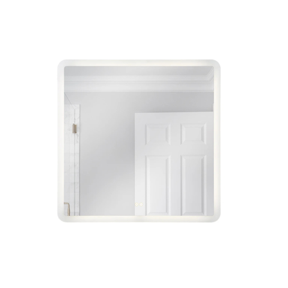 Chassis 36 X 36 inch White Illuminated Mirror - Orvon Lighting
