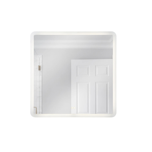 Chassis 36 X 36 inch White Illuminated Mirror - Orvon Lighting