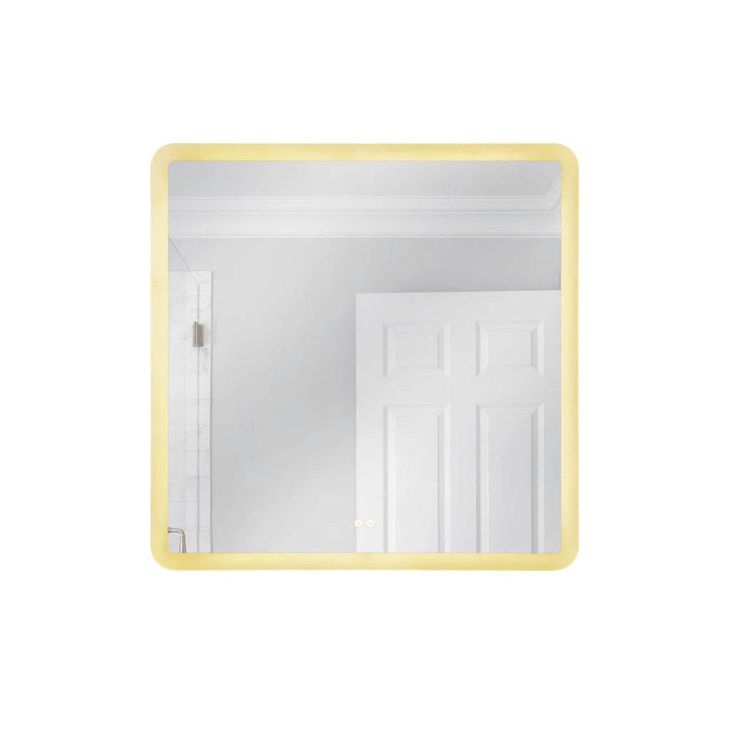 Chassis 36 X 36 inch White Illuminated Mirror - Orvon Lighting