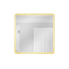 Chassis 36 X 36 inch White Illuminated Mirror - Orvon Lighting