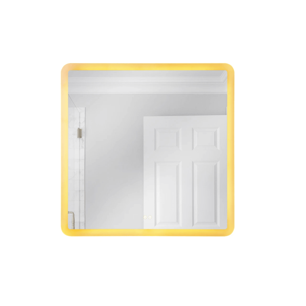 Chassis 36 X 36 inch White Illuminated Mirror - Orvon Lighting
