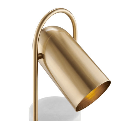 Chrysalism Gold and Marble Table Lamp TL - 32405 - G - Orvon Lighting