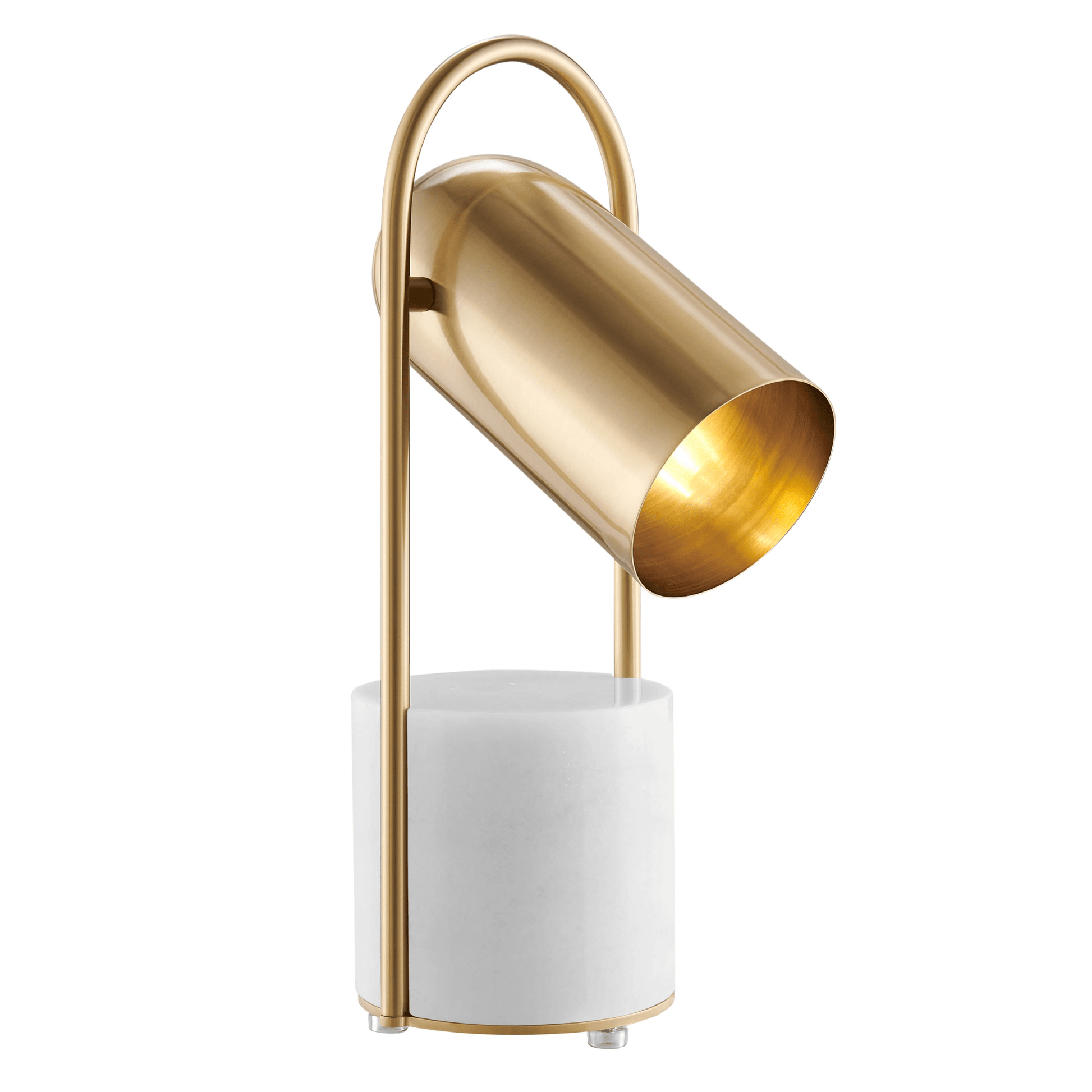 Chrysalism Gold and Marble Table Lamp TL - 32405 - G - Orvon Lighting