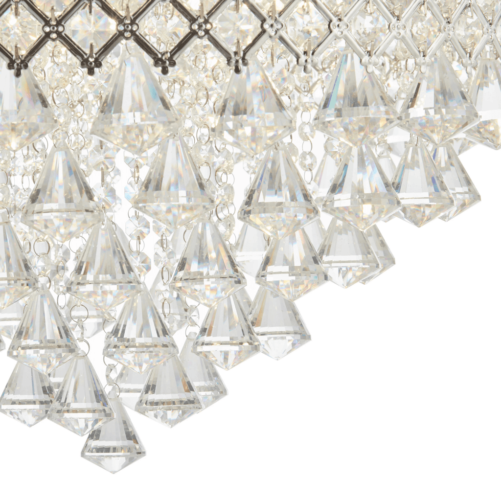 Cinderella Crystal Round Chandelier 12 Light - Orvon Lighting