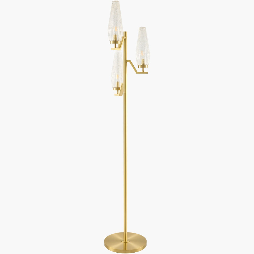 Surya Caelis 13.4" L × 13.4" W × 65" H Accent Floor Lamp – Default Title