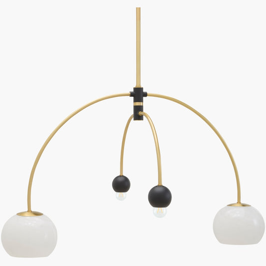 Surya Calyra 62.3" L × 37.8" W Chandelier – Default Title