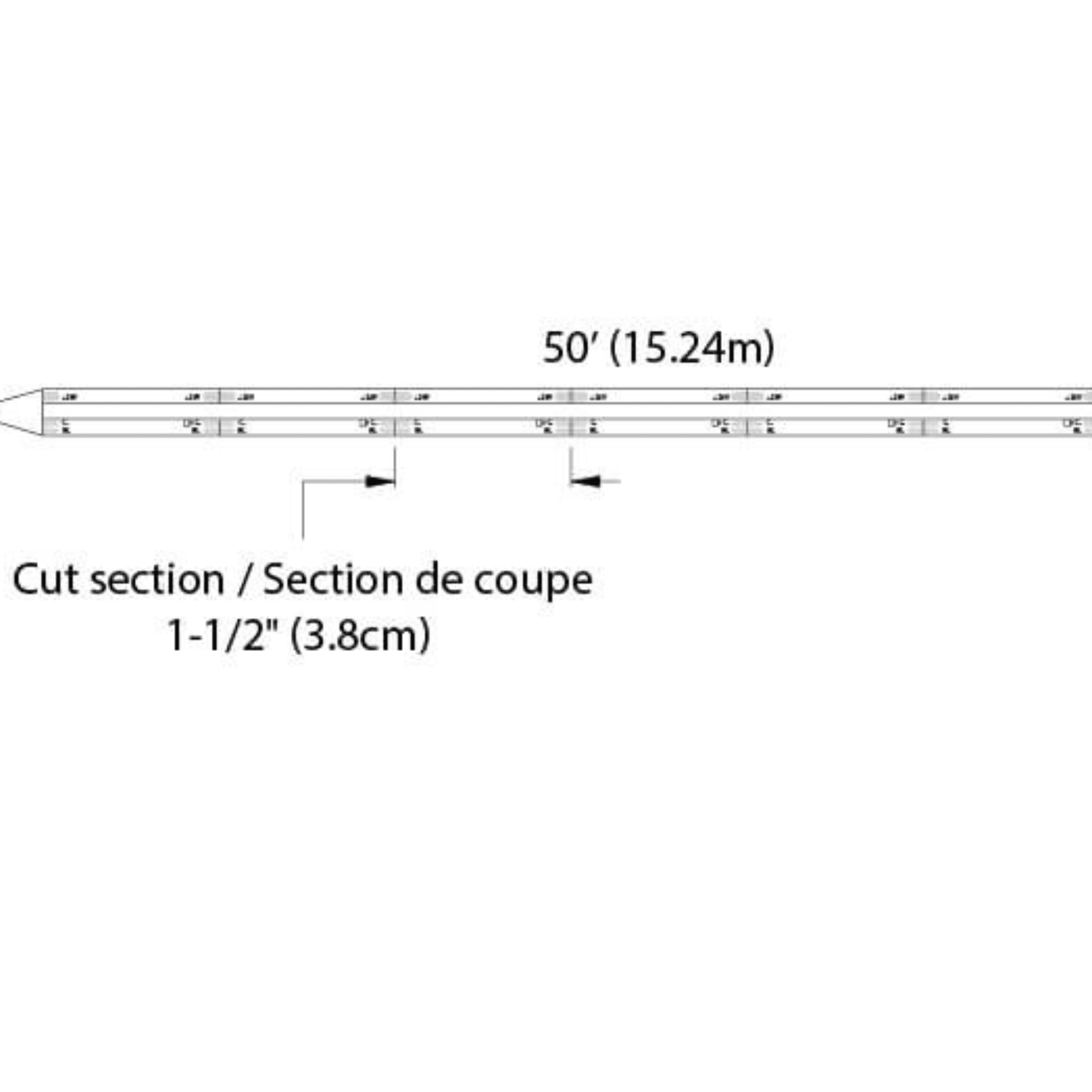 Cob Tape Reel 5cct, 24v - Orvon Lighting
