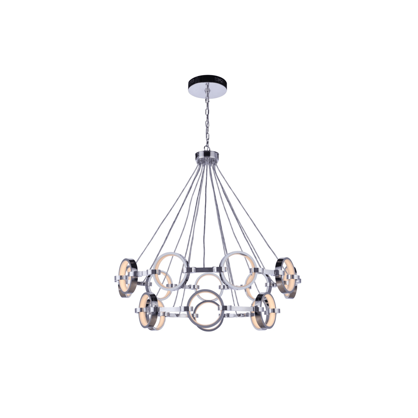 Context LED 36 inch Chandelier Ceiling Light - Orvon Lighting