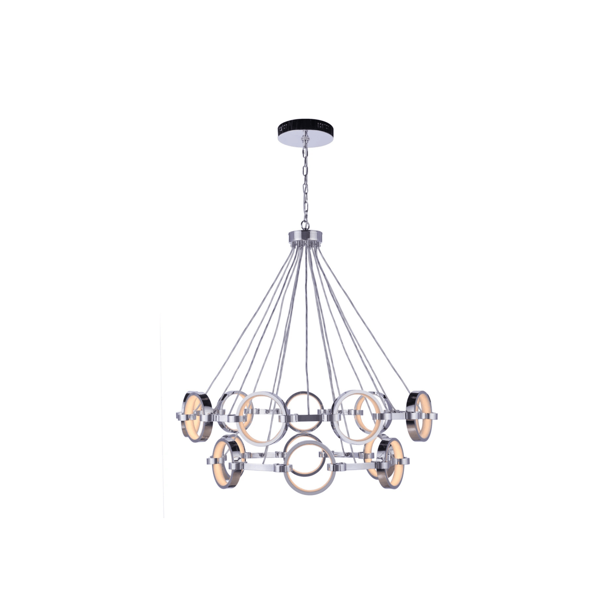 Context LED 36 inch Chandelier Ceiling Light - Orvon Lighting