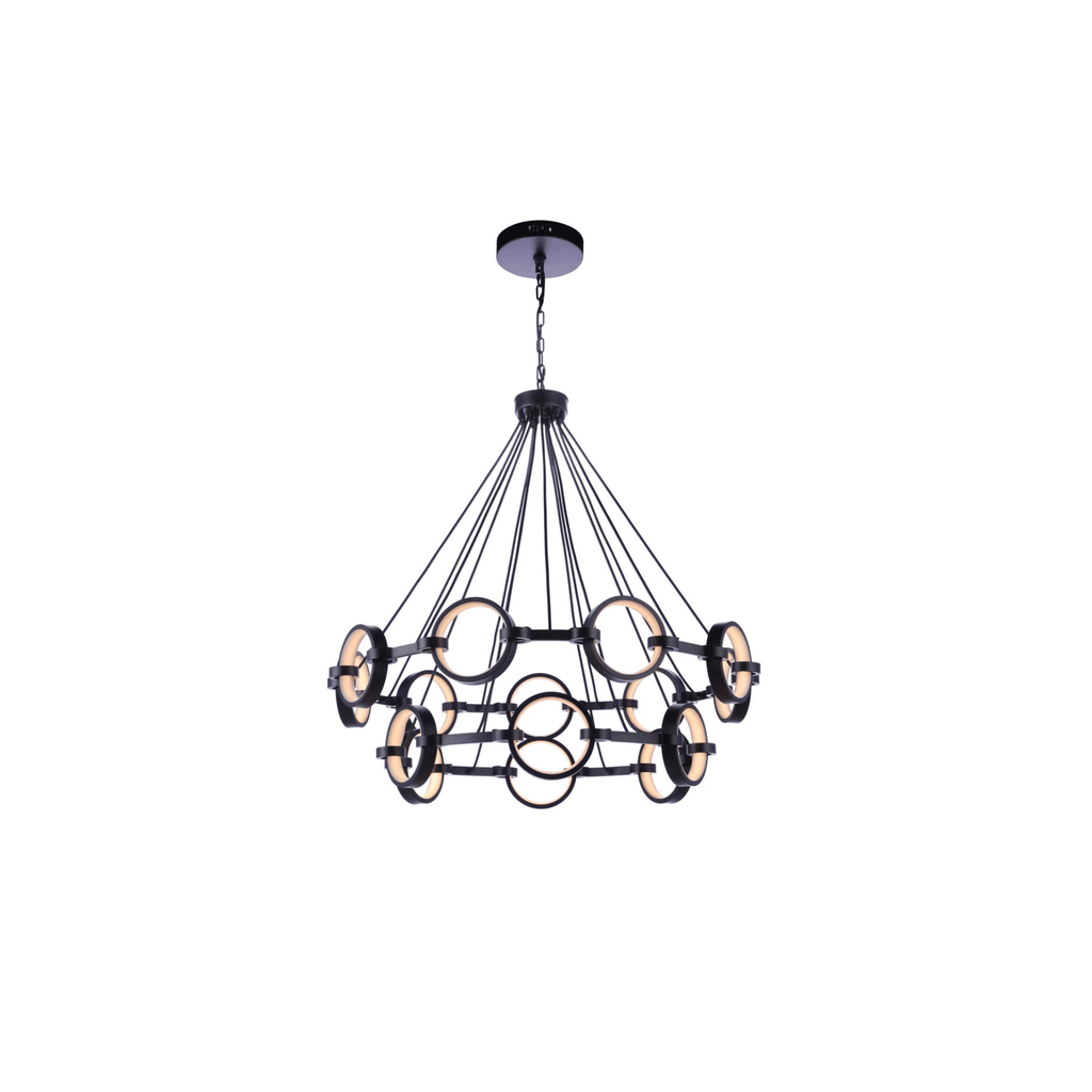 Context LED 36 inch Chandelier Ceiling Light - Orvon Lighting