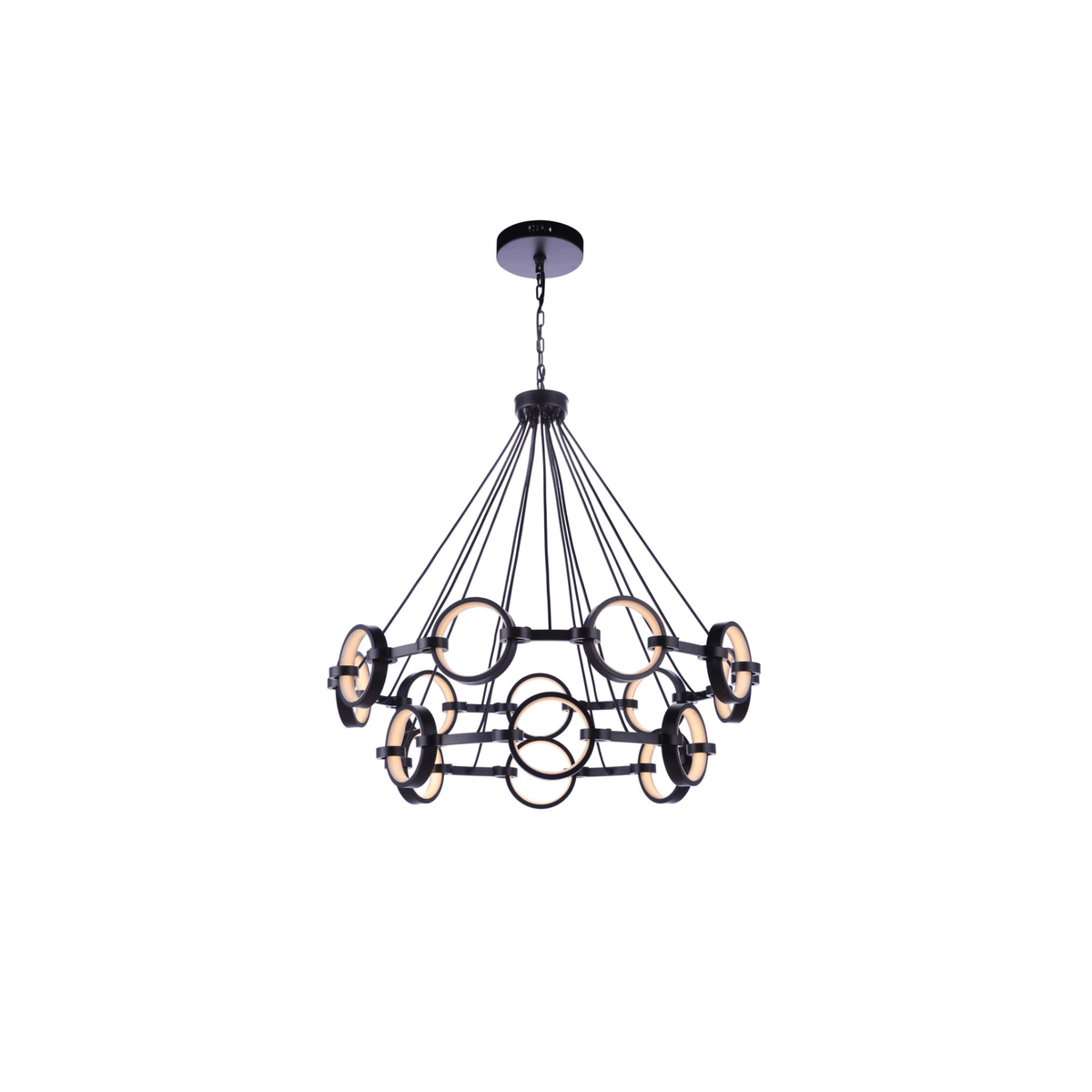 Context LED 36 inch Chandelier Ceiling Light - Orvon Lighting