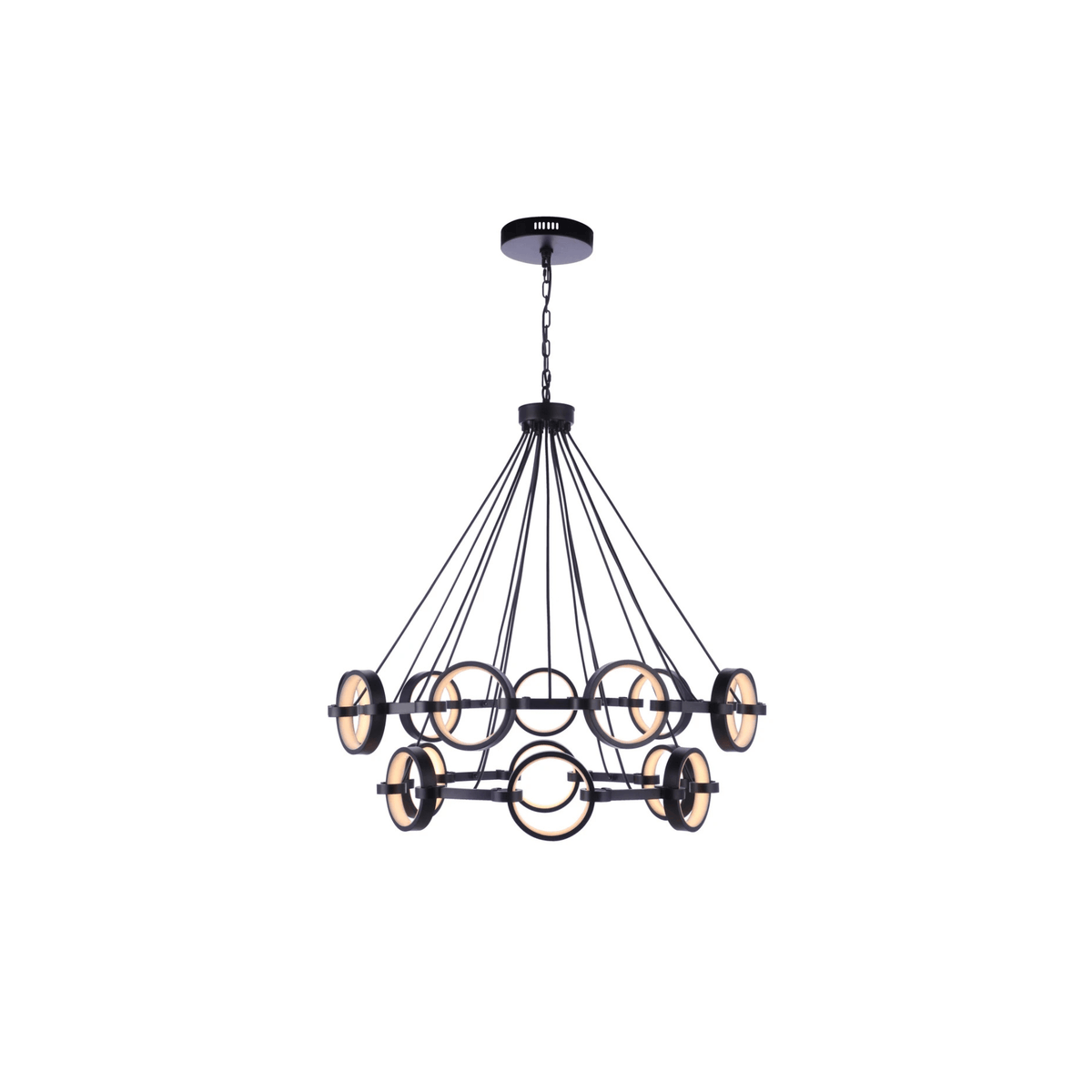Context LED 36 inch Chandelier Ceiling Light - Orvon Lighting