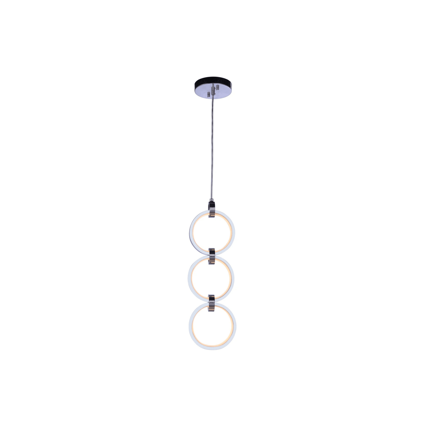 Context LED 5.13 inch Flat Black Pendant Ceiling Light - Orvon Lighting