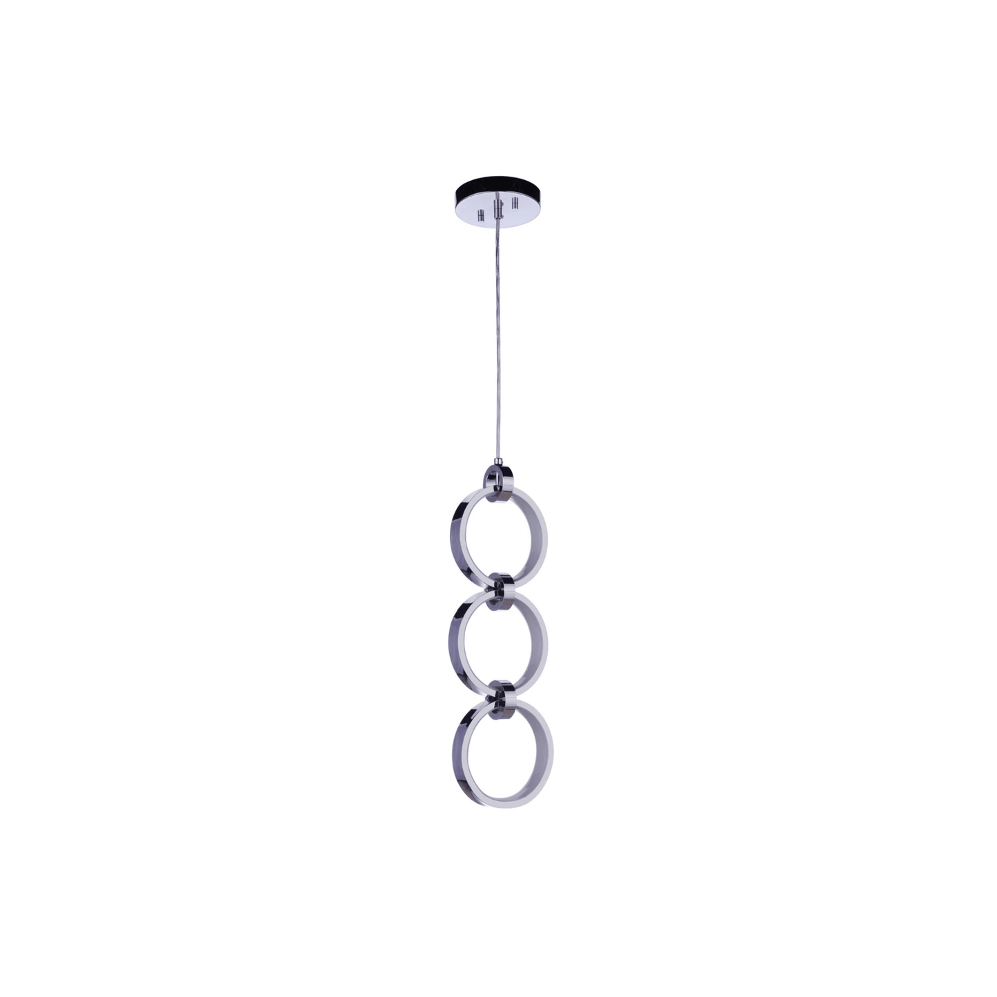 Context LED 5.13 inch Flat Black Pendant Ceiling Light - Orvon Lighting