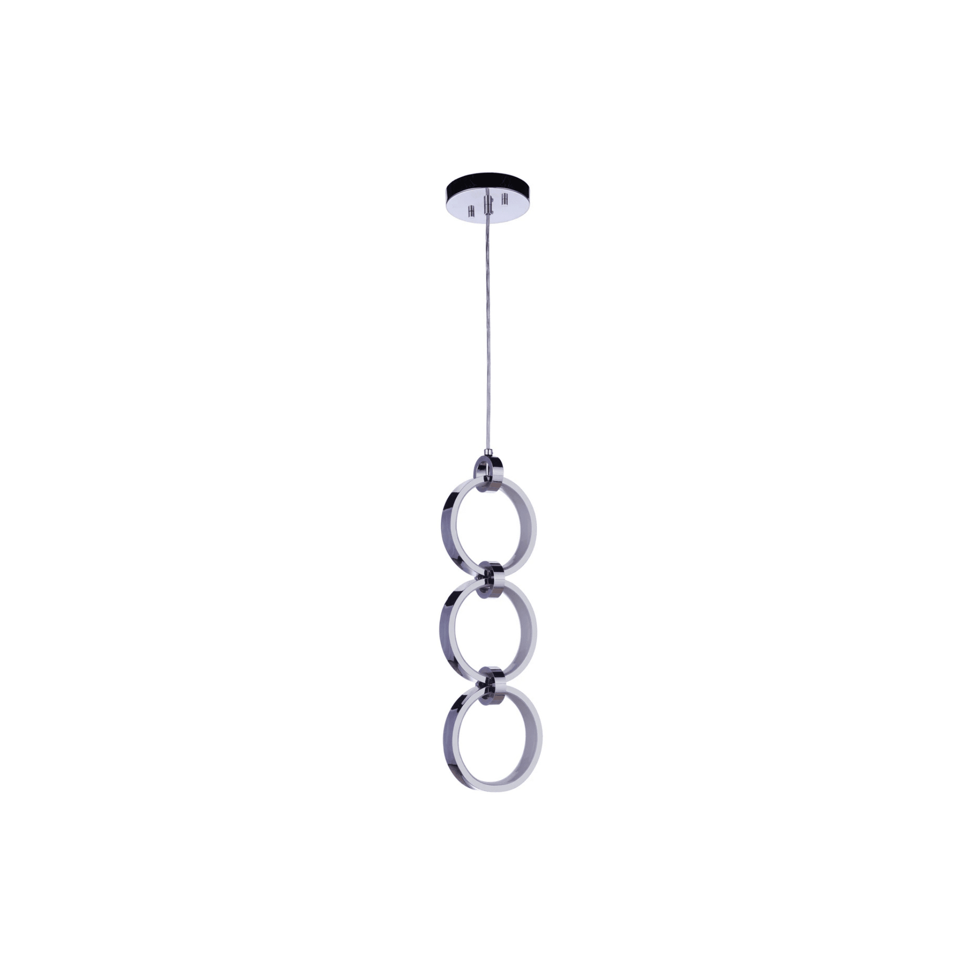 Context LED 5.13 inch Flat Black Pendant Ceiling Light - Orvon Lighting