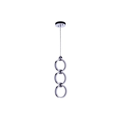 Context LED 5.13 inch Flat Black Pendant Ceiling Light - Orvon Lighting