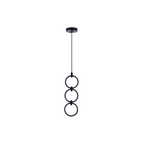 Context LED 5.13 inch Flat Black Pendant Ceiling Light - Orvon Lighting