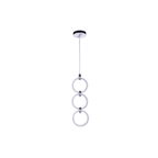 Context LED 5.13 inch Flat Black Pendant Ceiling Light - Orvon Lighting