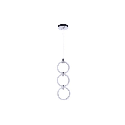 Context LED 5.13 inch Flat Black Pendant Ceiling Light - Orvon Lighting