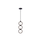 Context LED 5.13 inch Flat Black Pendant Ceiling Light - Orvon Lighting