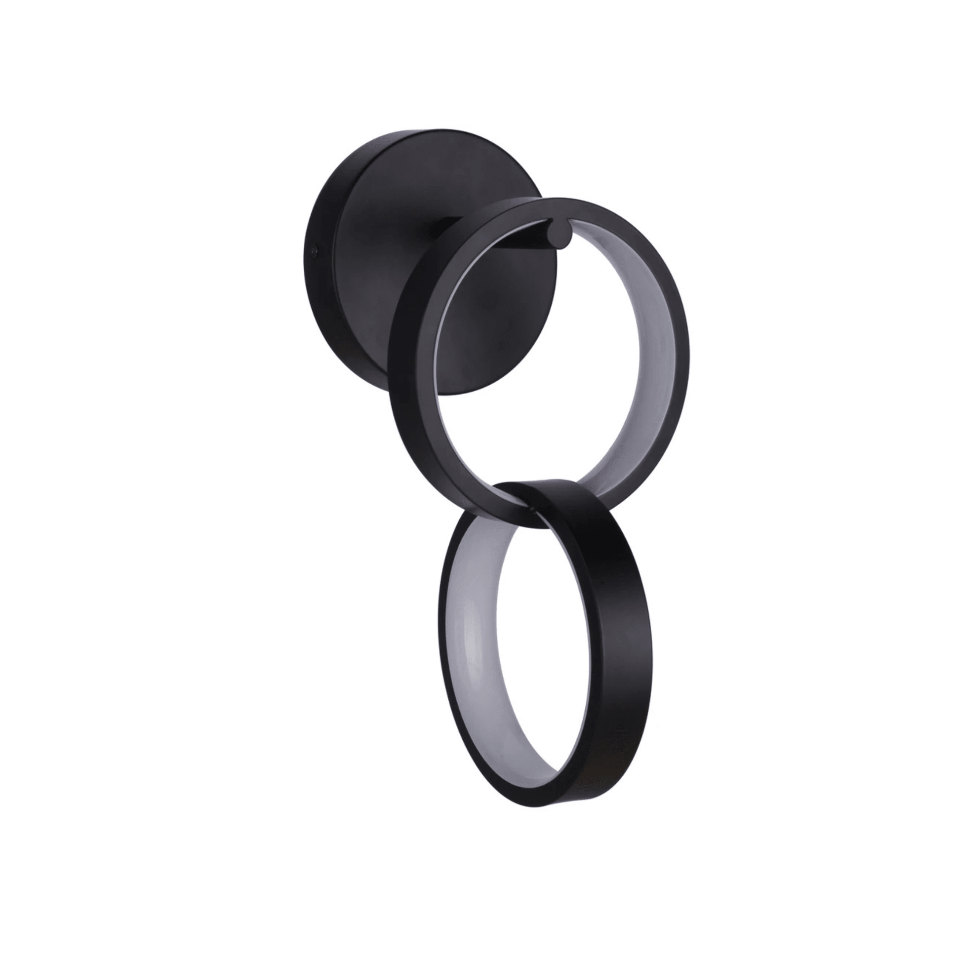 Context LED 6.5 inch Flat Black Wall Sconce Wall Light - Orvon Lighting