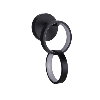 Context LED 6.5 inch Flat Black Wall Sconce Wall Light - Orvon Lighting