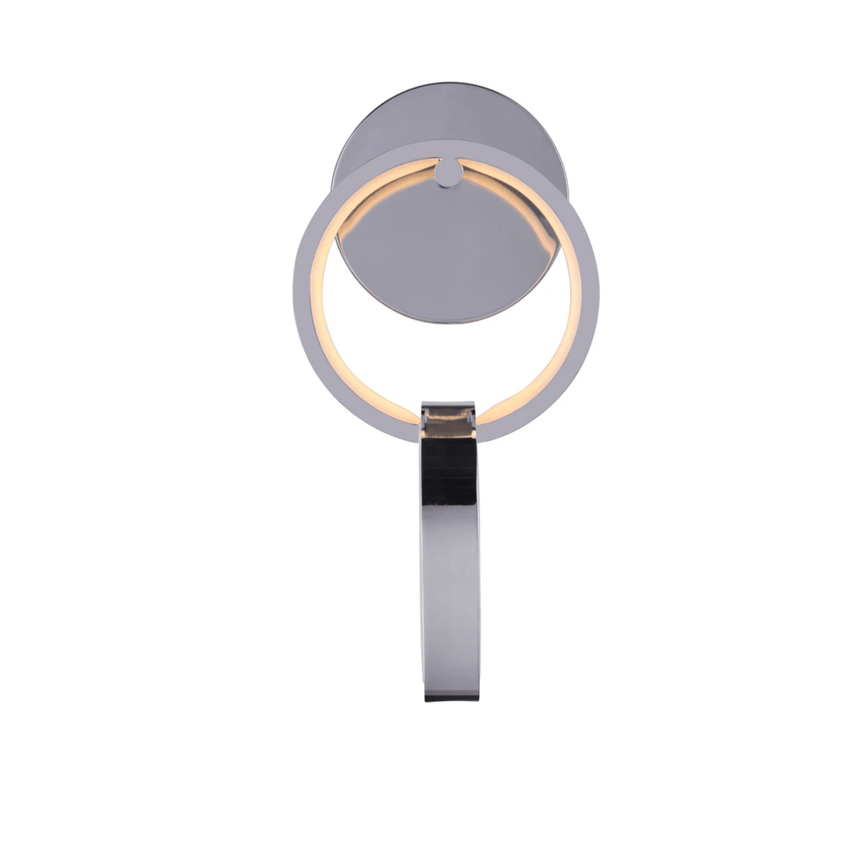 Context LED 6.5 inch Flat Black Wall Sconce Wall Light - Orvon Lighting