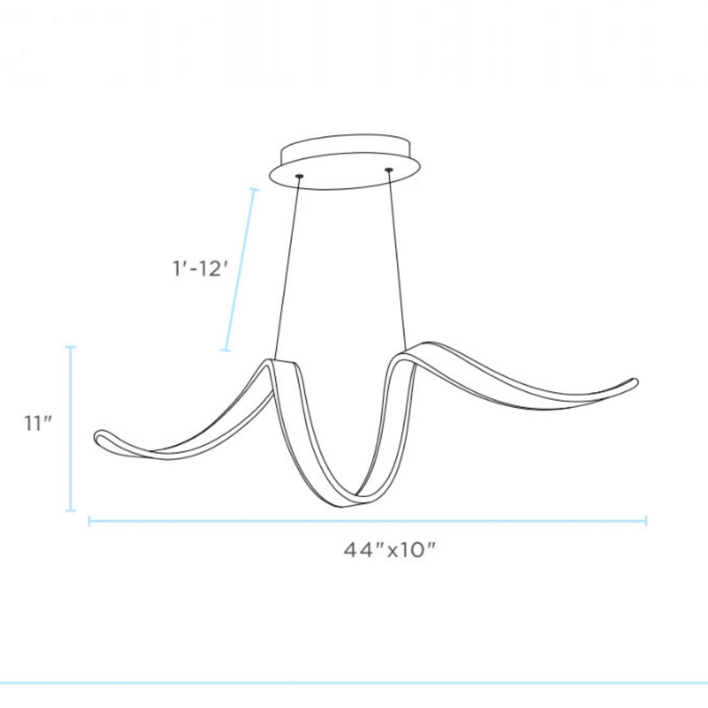 Copenhagen LED Chandelier - Orvon Lighting