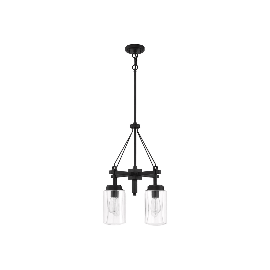 Crosspoint 4 Light 18.25 inch Espresso Outdoor Chandelier - Orvon Lighting