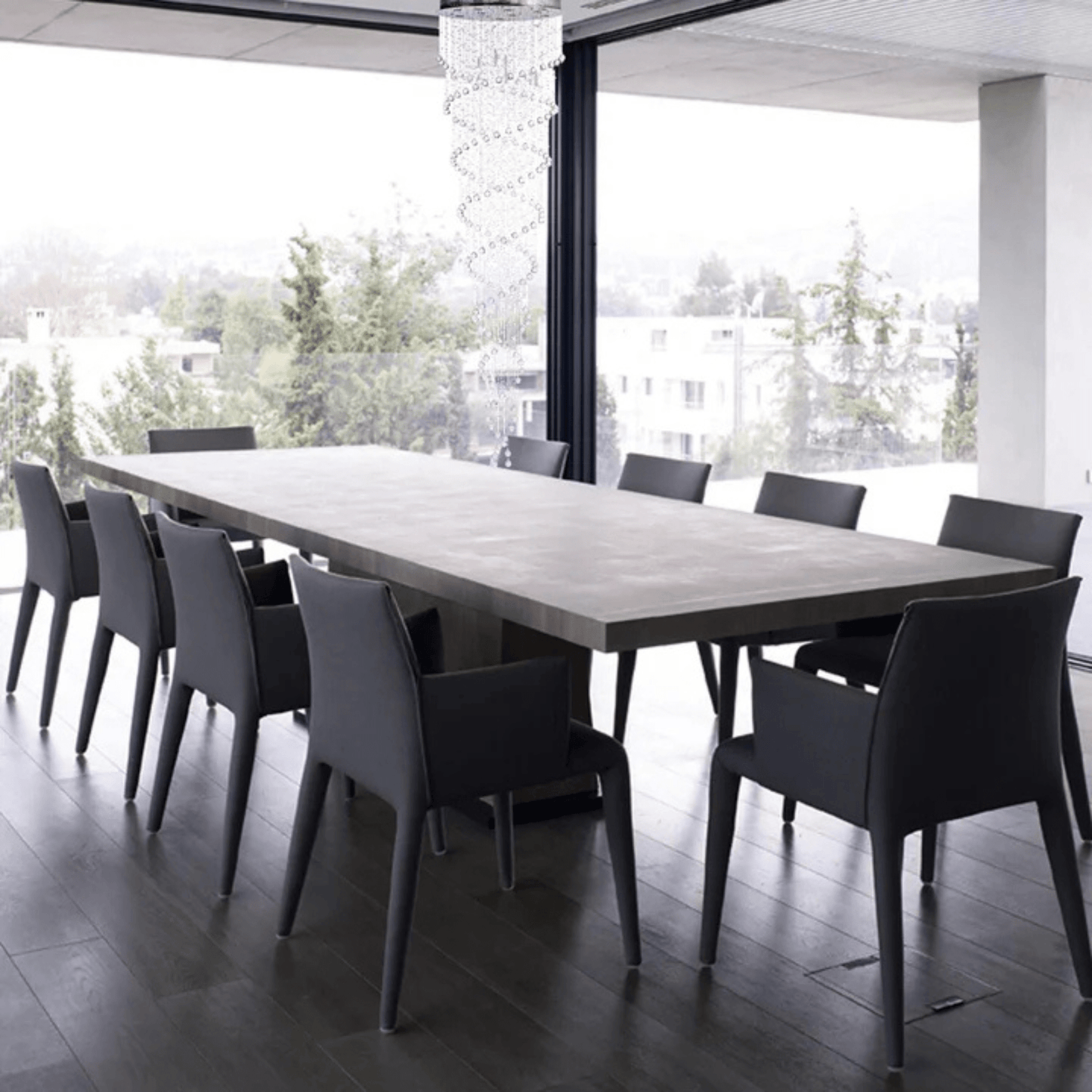 Crystal Chandelier Double Helix 12 Light - Orvon Lighting
