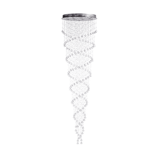 Crystal Chandelier Double Helix 12 Light - Orvon Lighting