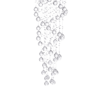 Crystal Chandelier Double Helix 12 Light - Orvon Lighting