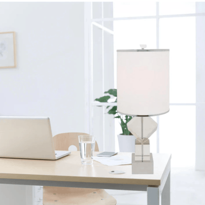 Crystal Cubes USB Table Lamp 1 Light - Orvon Lighting