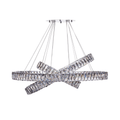 Crystal Elegance LED Chandelier 3 Ovals - Orvon Lighting