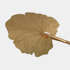 Global Views Rimini Floor Lamp – Brass detail view
