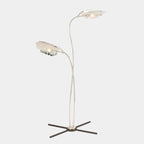 Global Views Rimini Floor Lamp – Nickel detail view