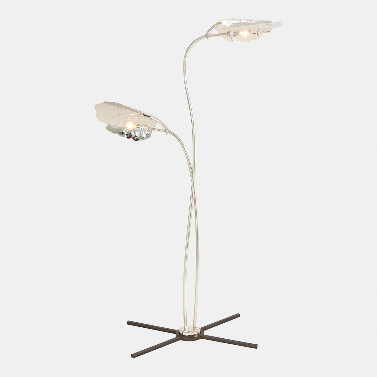Global Views Rimini Floor Lamp – Nickel additional product view