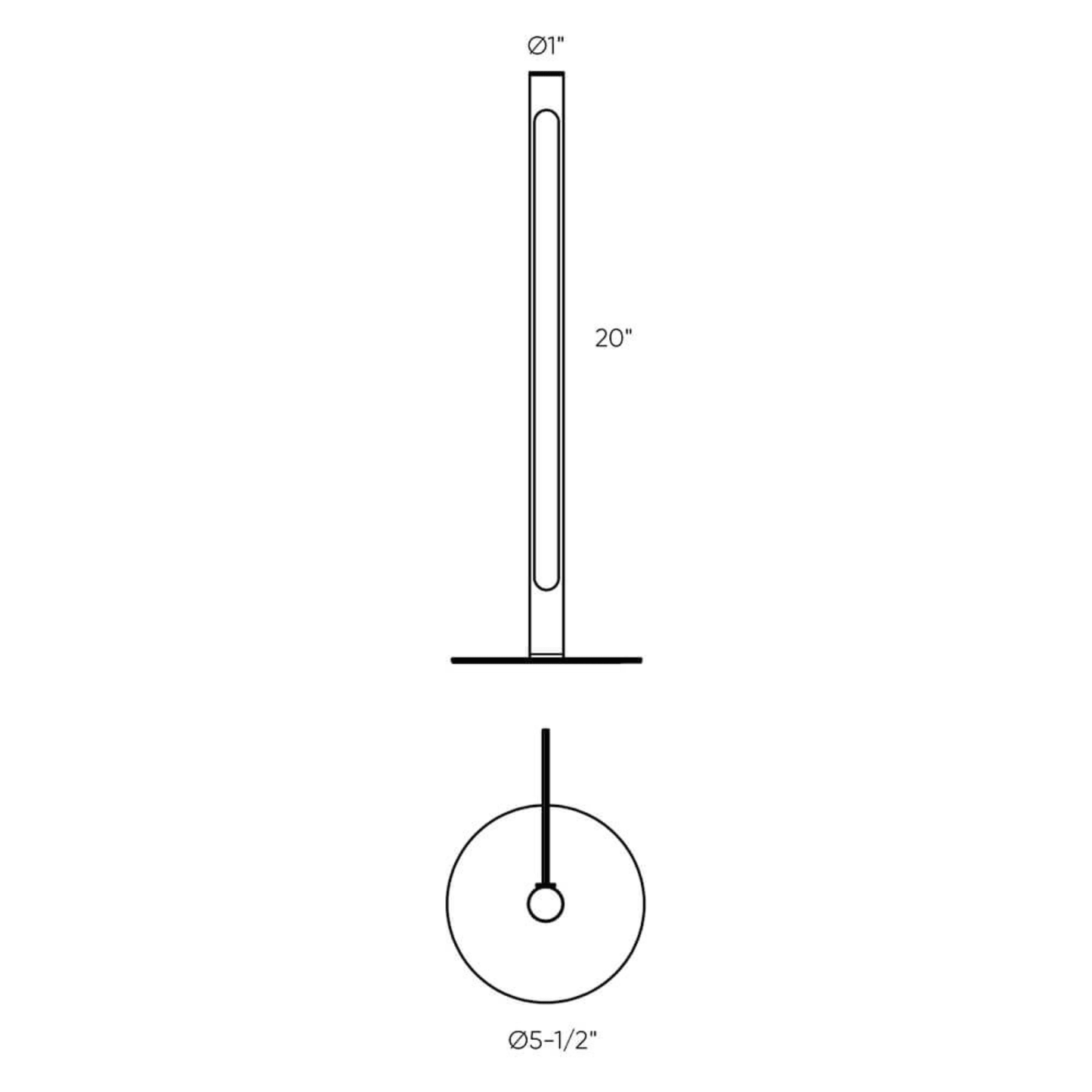 DALS Connect Smart Wi - Fi Digital Floor Lamp - Orvon Lighting