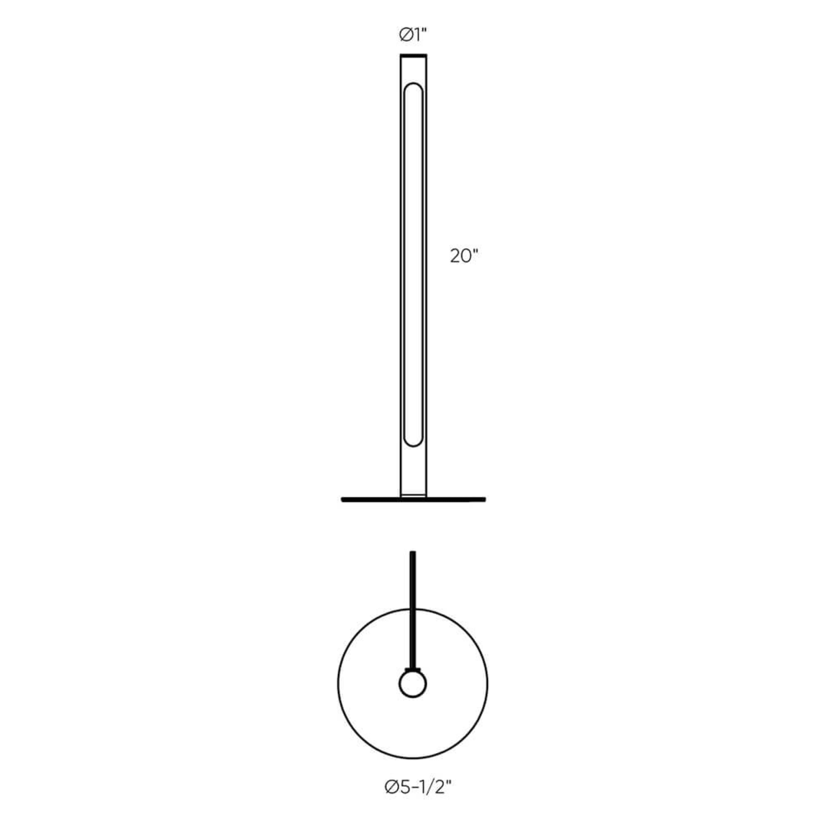 DALS Connect Smart Wi - Fi Digital Floor Lamp - Orvon Lighting