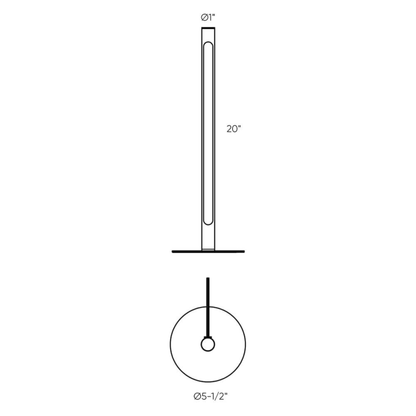 DALS Connect Smart Wi - Fi Digital Floor Lamp - Orvon Lighting