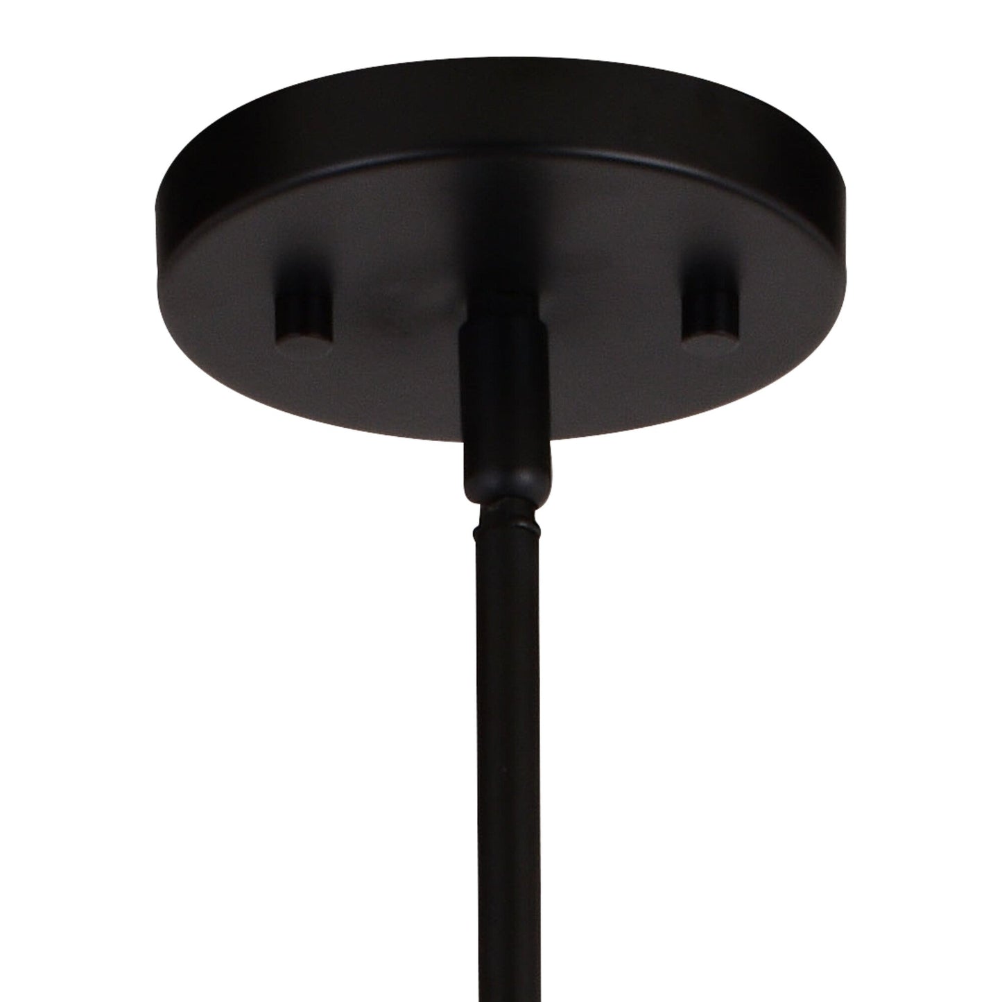 Damen 25 - in. 5 Light Chandelier Matte Black and Natural Brass - Orvon Lighting