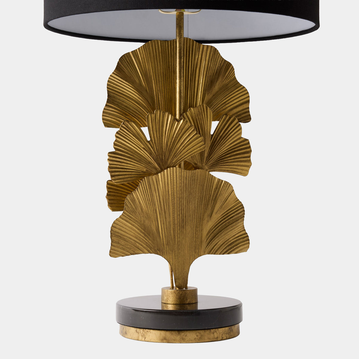 Global Views Ginkgo Leaf Lamp detail view
