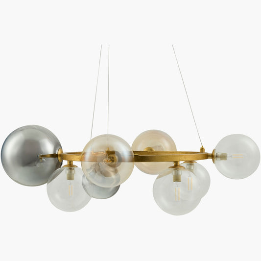 Surya Dreux 27.5" L × 27.5" W Chandelier – Default Title