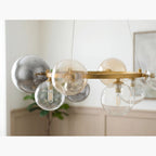 Surya Dreux 27.5" L × 27.5" W Chandelier – Default Title additional view