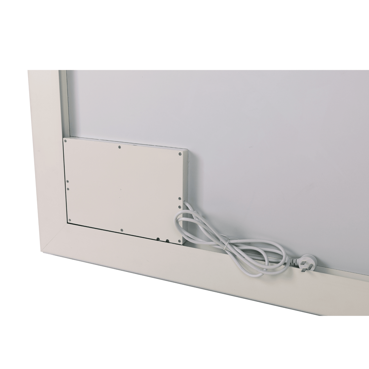 Dwight LED Mirror in White - Orvon Lighting