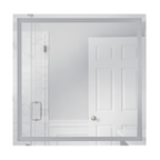 Dwight LED Mirror in White - Orvon Lighting
