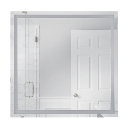 Dwight LED Mirror in White - Orvon Lighting