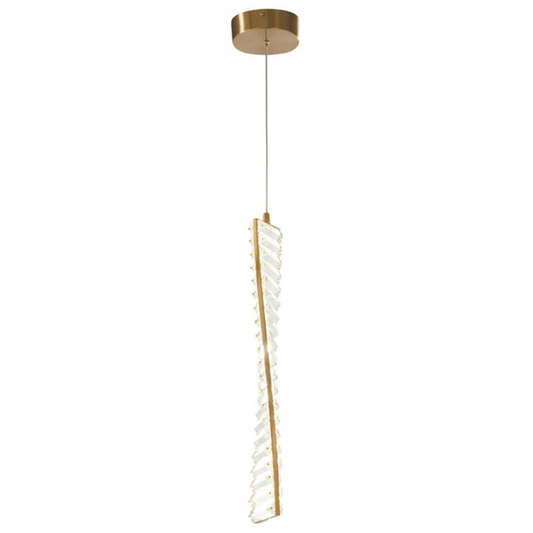 Efell LED Pendant Brushed Gold - Orvon Lighting