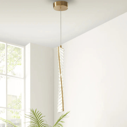 Efell LED Pendant Brushed Gold - Orvon Lighting